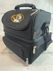 ONIVA Picnic Cooler Bag University of Missouri MU Black w Utensils / S&P - NEW - Picture 1 of 9