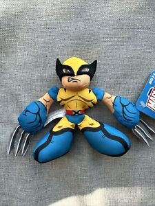 NEW Hasbro Super Hero Adventures Bean Bash Plush Wolverine 2011