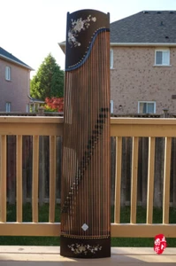 Chinese Guzheng, Chinese Zither Harp, Koto, 樂海古箏富貴牡丹 -- 古筝 - Bild 1 von 10