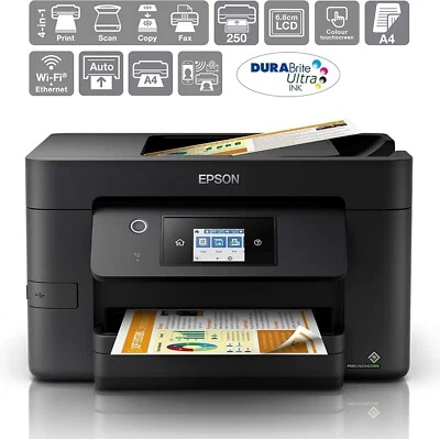 Epson WorkForce Pro WF-4820DWF A4 Colour Multifunction Inkjet Printer - Image 1 of 4