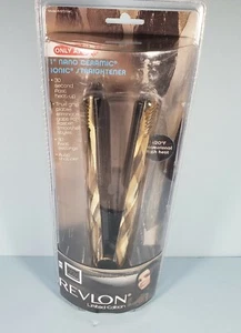 Target Exclusive Revlon 1" Nano Ceramic Ionic Straightener (Green/Brown) NEW - Picture 1 of 2