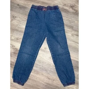 Vintage Chic denim youth joggers size large - Picture 1 of 7