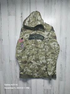 Nike Seattle Seahawks Salute to Service STS Hoodie Herren Large " - Bild 1 von 12