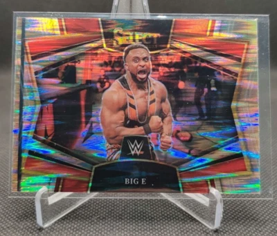 2023 Panini Select WWE Snapshots Flash Prizm #20 Big E wrestling card - Image 1 of 2