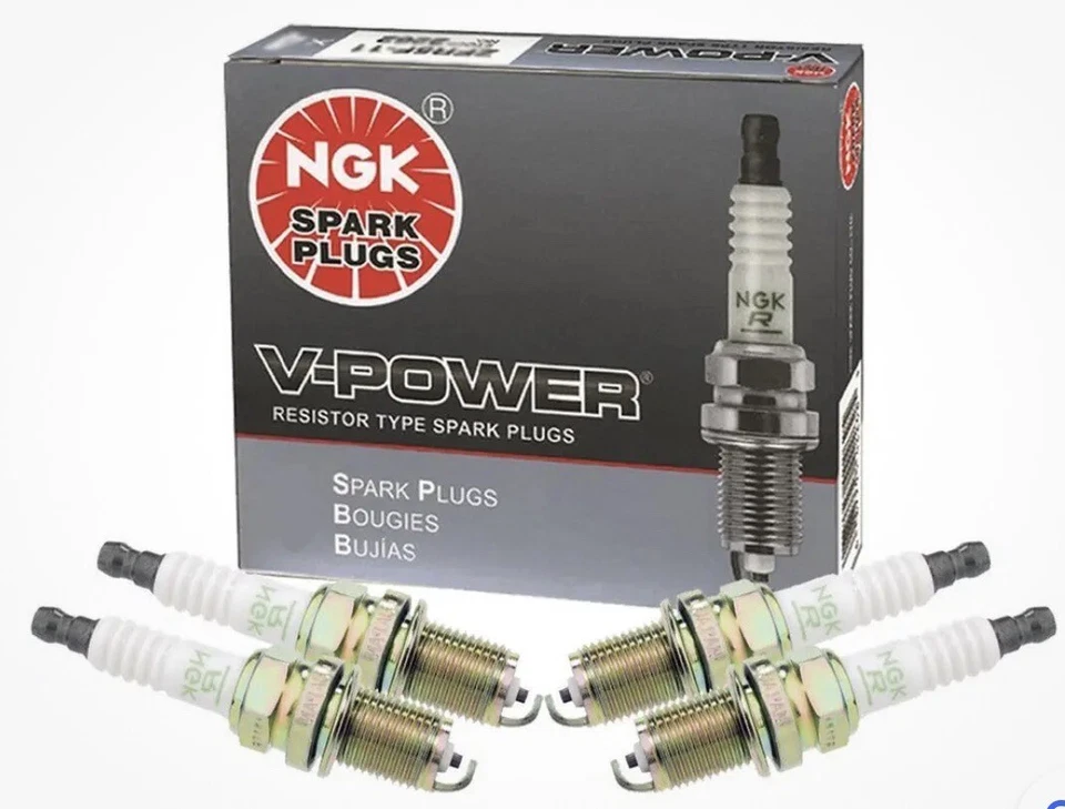 4 Genuine NGK Spark Plugs Fits Subaru Sambar KS3 KS4 KV3 KV4 EN07 1989-1999 - Изображение 1 из 1
