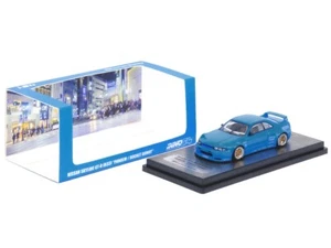 Coche fundido a presión azul 1/64 Nissan Skyline GT-R (R33) RHD de Inno Models In64-R33P-BlU - Imagen 1 de 3