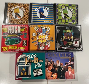 CLASSIC 60’S 70’S JUKE BOX ROCK MUSIC CD Bundle Lot CD’s - Picture 1 of 13