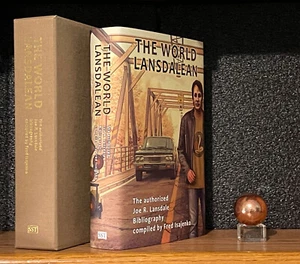 JOE R LANSDALE World Lansdalean 2022 SST SGND ltd horror bibliography slipcase!! - Foto 1 di 24