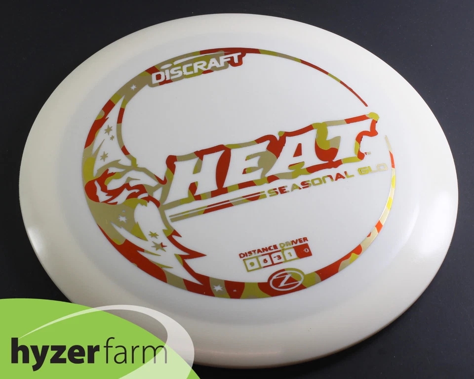 Discraft SEASONAL GLO Z HEAT *pick weight & stamp color* Hyzer Farm disc golf - Image 1 of 1