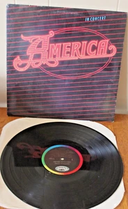 America Vinyl LP Live America in Concert 1985 Capital Records - Picture 1 of 12