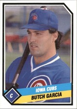 1989 Iowa Cubs CMC #11 Butch Garcia