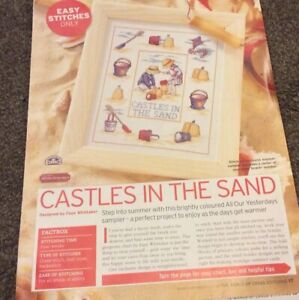 All Our Yesterday’s Castles In The Sand Design Cross stitch chart Only /1213