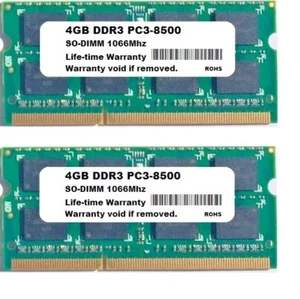 Kit de 8 GB 2X 4 GB PC3-8500 Apple MacBook Pro Apple iMac Apple Mac MINI MEMORIA RAM - Imagen 1 de 2