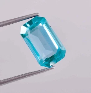 Bi-Color Parti Sapphire 4.95 Ct Natural Flawless Loose Gemstone GIT Certified - Picture 1 of 6