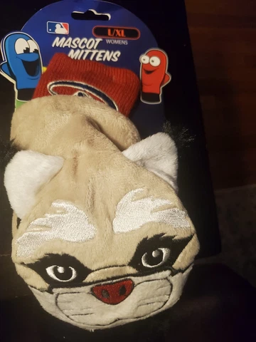 ARIZONA DIAMONDBACKS- MLB Mascot Mittens, Large/X-Large (Womens) NWT Cover