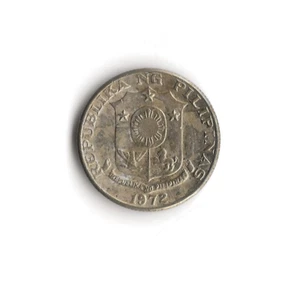 1972 Philippines - 10 Sentimos - 574 - Nickel Brass - 2g - Picture 1 of 2
