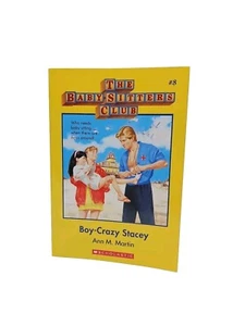 ANN M. MARTIN Boy Crazy Stacey THE BABYSITTERS CLUB 8 The Babysitters Club - Picture 1 of 5