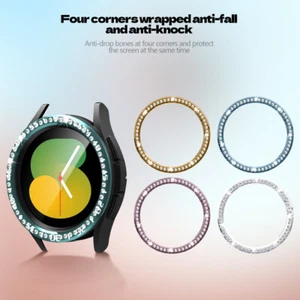 Cadre diamant TPU pour montre Samsung Galaxy 6 43/47 mm lunette de protection contre les rayures - Photo 1 sur 23