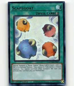 Yugioh Chivo Expiatorio MAMA-EN077 Magnífico Mavens Ultra Raro - Imagen 1 de 1