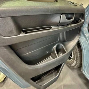 For Fiat Ducato RAM ProMaster Rubber Door Pocket Liner Inserts - Black - Van-X | - Picture 1 of 16