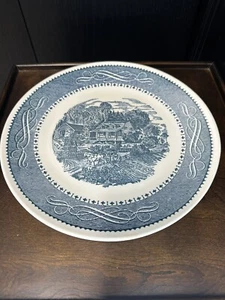 Currier and Ives - Taylor Smith & Taylor Ironstone Dinner Plate - 10.25 in. -USA - Picture 1 of 7