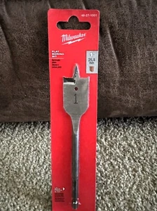 Milwaukee 1" x 6" Flat Boring Spade Bit Model 48-27-1001 with Free Shipping - Picture 1 of 2