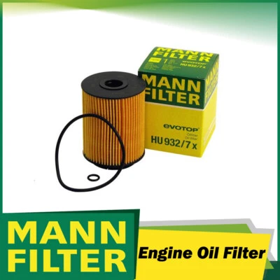 Filtro de aceite de motor Mann 1 pieza para Volkswagen Touareg V8 4,2 L UA21 2004 2005 2006 Foto 1 de 4