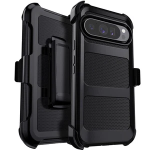 For Google Pixel 10/10 Pro/Pro XL Rugged Phone Case Shockproof Cover Belt Clip - Picture 1 of 28