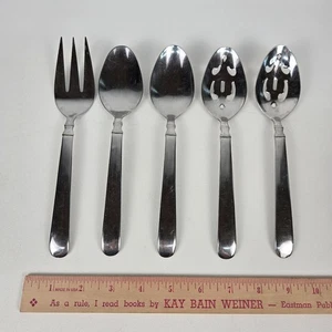J.A. Henckels Earl Stainless Steel 18/10 Glossy 5-Piece Serving Set - Picture 1 of 4
