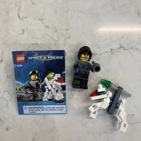 LEGO SPACE POLICE III, 8399 K-9 Bot Minifigure Instructions 95% COMPLEYE