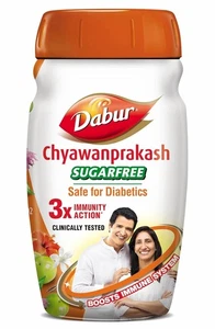 Dabur Chyawanprakash Sin Azúcar 900 gr Aumenta la Inmunidad Construir Fuerza 08/2027 f/s - Imagen 1 de 11
