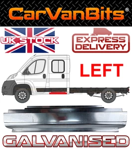 FOR CITROEN JUMPER RELAY 06-14 DOUBLE CREW CAB UNDER REAR DOOR SILL REPAIR PANEL - Picture 1 of 6