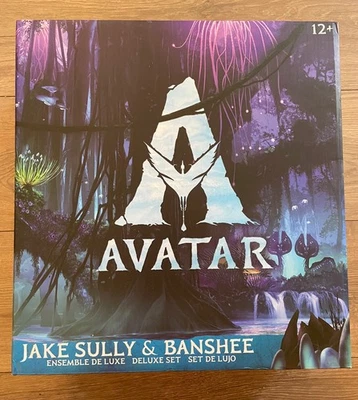 McFarlane Toys Avatar Jake Sully & Banshee Bob 7" Figura de Acción Juego de Lujo Nuevo en Caja Foto 1 de 4