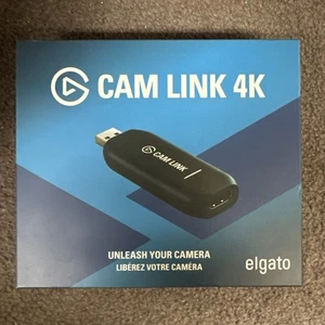 Elgato Cam Link 4K Capture Card Broadcast Live Video Capture Device - Photo 1/4