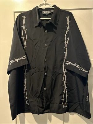 Camisa de motociclista con botones Big Dog Motorcycles para hombre talla 2XL Foto 1 de 4