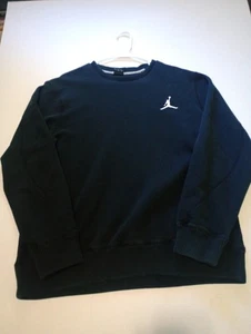 Nike Air Jordan Jumpman Classic Core Crewneck Sweatshirt Schwarz Herren L - Bild 1 von 7