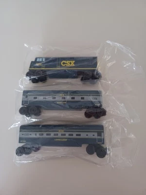 Whittle Shortline trem de madeira CSX F40 9992 3 peças conjunto compatível com BRIO Thomas - Imagem 1 de 4