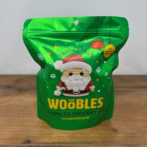 The Woobles Santa Clause Intermediate Learn To Crochet Kit Christmas Holiday New - Picture 1 of 5