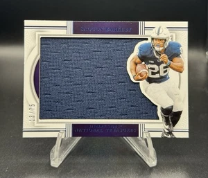 Saquon Barkley 2024 Panini National Treasures Collegiate Silver #13 of /75 - Bild 1 von 2