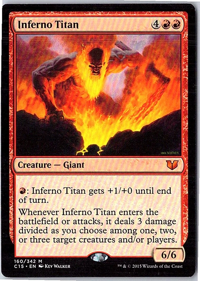 Inferno Titan M Commander 2015 160 Near Mint - Image 1 of 1
