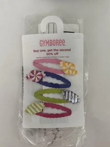 Juego de 4 pinzas para el cabello Gymboree Candy Shoppe accesorios nuevos con etiquetas - Imagen 1 de 2