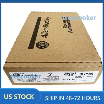Módulo de salida PLC 1P AB 1746-OB16 CAT/D SLC 500 1746-OB16 EE. UU. nuevo sellado de fábrica Foto 1 de 3