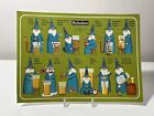 Vintage Heineken Beer Postcard 6" X 8" How to Brew 12 Steps Wizard Cat Unused