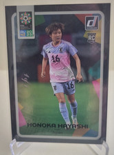 2023 DONRUSS FIFA WOMENS WORLD CUP HONOKA HAYASHI ROOKIE RC BLACK 1/1 #97 JAPAN