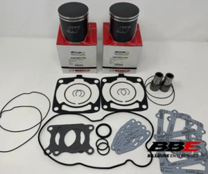 ‘08-‘18 Polaris 600 IQ Racer Top End Kit Wiseco Stock 73.80mm Pistons, Gaskets - Picture 1 of 4