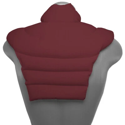 Nackenkissen HWS weinrot, Nacken Kissen Hals Schulter Rücken Wärmekissen Körner - Bild 1 von 4