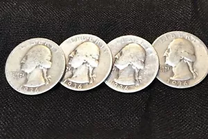 1936-S Washington Silver Quarter Circulated Redbox07 - Picture 1 of 4