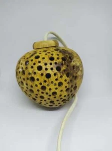Luce notturna cocco fatta a mano vintage - Foto 1 di 5