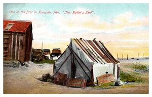 TONOPAH NEVADA JIM BUTLER'S TENT OLD POSTCARD - Picture 1 of 2