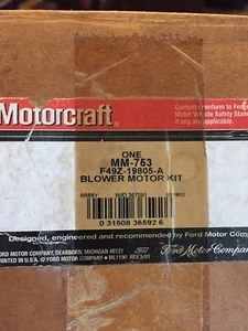 Motorcraft MM753 HVAC Blower Motor  92-97 ford aerostar - Picture 1 of 1